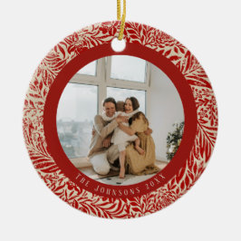 ヴィンテージフォトクリスマスツリーオーナメント セラミックオーナメント