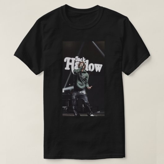 ヴィンテージフォトグラッププロデューサーJackミュージシャンHarlow Gi Tシャツ (デザイン正面)