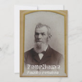 ヴィンテージフォトファミリー懇親会 招待状 (正面)