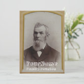 ヴィンテージフォトファミリー懇親会 招待状 (スタンド正面)