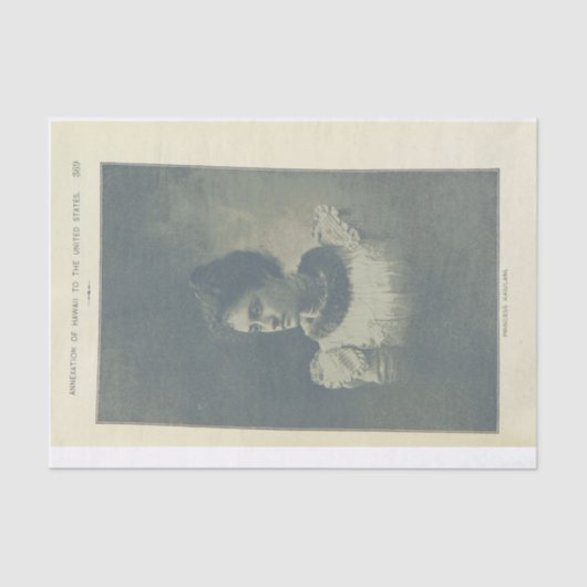 ヴィンテージフォトプリンセスの切り離し 薄葉紙 (正面)