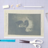 ヴィンテージフォトプリンセスの切り離し 薄葉紙 (クラフト)