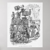 ヴィンテージフォトペインターズアットザルーヴルプリント ポスター (正面)