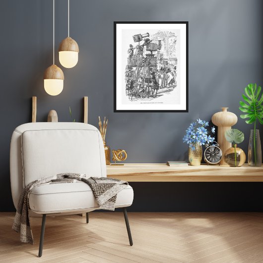 ヴィンテージフォトペインターズアットザルーヴルプリント ポスター