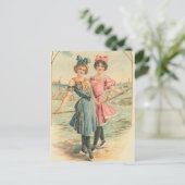 ヴィンテージフォトポストカード ポストカード (スタンド正面)