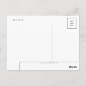 ヴィンテージフォトポストカード ポストカード (裏面)