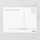 ヴィンテージフォトポストカード ポストカード (裏面)