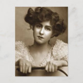 ヴィンテージフォトレディースポストカード ポストカード (正面)