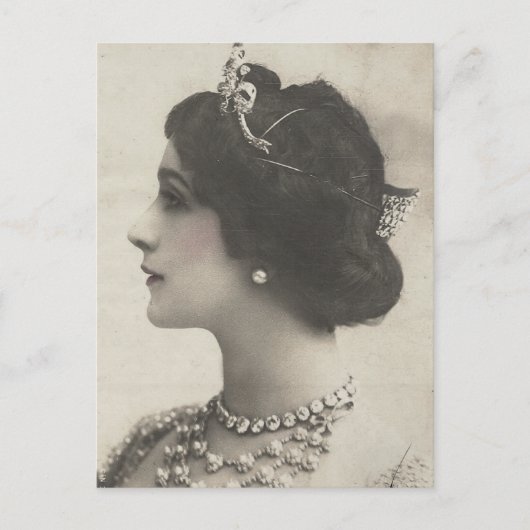 ヴィンテージフォトレディース ポストカード (正面)