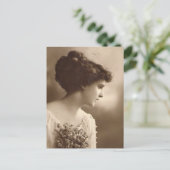 ヴィンテージフォトレディース ポストカード (スタンド正面)