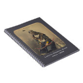 ヴィンテージフォト先住民アメリカンラコタインディアンチーフ ノートブック (右側)