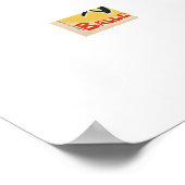 ヴィンテージフォリー・ベルジェール「ナポリ」ポスター ポスター (角)