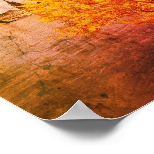 ヴィンテージフォルシンシアフランクフルトシティポスター ポスター (角)