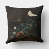 ヴィンテージフォレストの床の静止寿命 クッション (裏面)