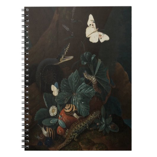 ヴィンテージフォレストの床の静止寿命 ノートブック (正面)