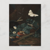 ヴィンテージフォレストの床の静止寿命 ポストカード (正面)