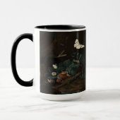 ヴィンテージフォレストの床の静止寿命 マグカップ (左)