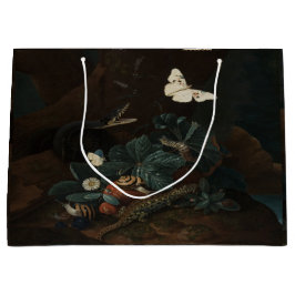 ヴィンテージフォレストの床の静止寿命 ラージペーパーバッグ