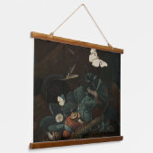 ヴィンテージフォレストの床の静止寿命 吊り下げ型タペストリー (傾斜あり)