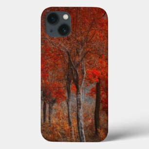 ヴィンテージフォレストシーンiPadケース iPhone 13ケース