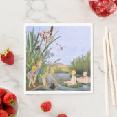 ヴィンテージフォレストチルドレンズフレディランジェラー スタンダードランチョンナプキン (インサイチュ)