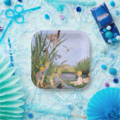 ヴィンテージフォレストチルドレンズフレディランジェラー ペーパープレート (パーティー)