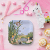 ヴィンテージフォレストチルドレンズフレディランジェラー ペーパープレート (パーティー)