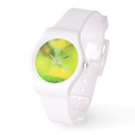 ヴィンテージフォレストドリーマー – 抽象芸術自然ビジョン 腕時計