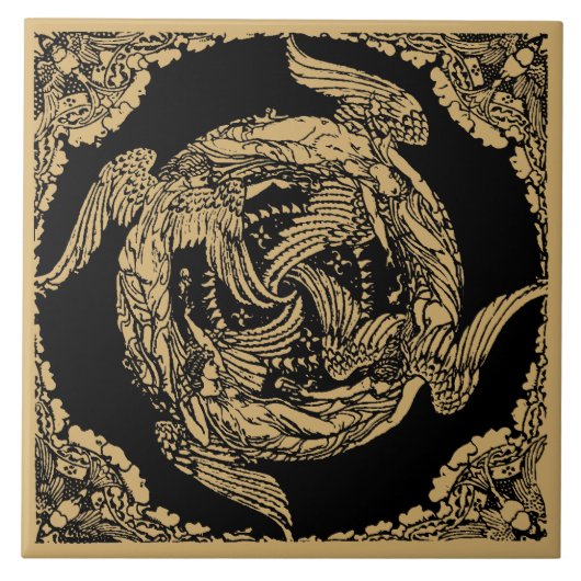 ヴィンテージフォーウィンズ/エンジェルズバイウォルタークレーン タイル (正面)