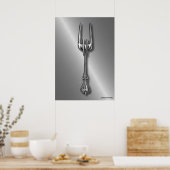 ヴィンテージフォークとして懸命ロックヘビーメタルおもしろい ポスター (キッチン)