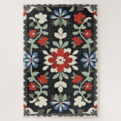 ヴィンテージフォークアートデザイン ジグソーパズル (縦)