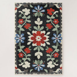 ヴィンテージフォークアートデザイン ジグソーパズル