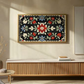 ヴィンテージフォークアートデザイン ポスター