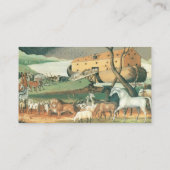 ヴィンテージフォークアートノアズアークバイエドワード・ヒックス 名刺 (裏面)