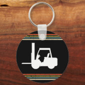 ヴィンテージフォークリフト キーホルダー (正面)