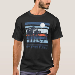 ヴィンテージフォートマイヤーズFlorida夏80sビーチスーベン Tシャツ