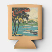 ヴィンテージフォートローダーデールフロリダボーツ 缶クーラー (裏面)