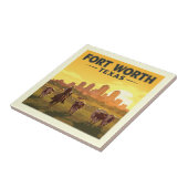 ヴィンテージフォートワーステキサス州 タイル (側面)