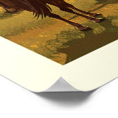 ヴィンテージフォートワーステキサス州 ポスター (角)