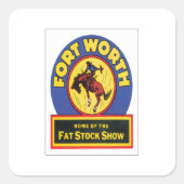 ヴィンテージフォートワース,テキサス州 スクエアシール (正面)