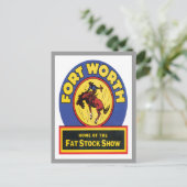 ヴィンテージフォートワース,テキサス州 ポストカード (スタンド正面)