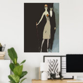 ヴィンテージフォーマル芸術 ポスター (ホームオフィス)