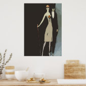 ヴィンテージフォーマル芸術 ポスター (キッチン)