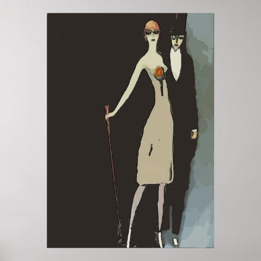 ヴィンテージフォーマル芸術 ポスター (正面)