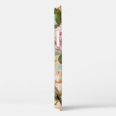 ヴィンテージフガーリーラワーズ金ゴールドグリッターミントモノグラム Case-Mate iPhoneケース (裏面 / 右)