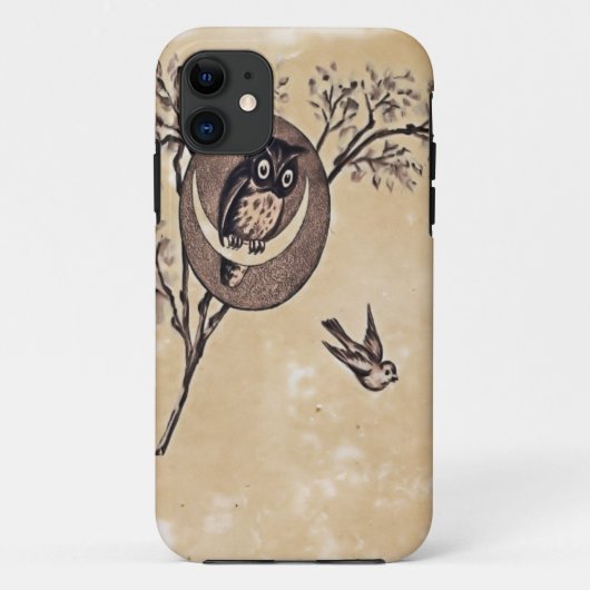 ヴィンテージフクロウケース Case-Mate iPhoneケース (裏面)