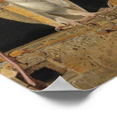 ヴィンテージフクロウ像 ポスター (角)