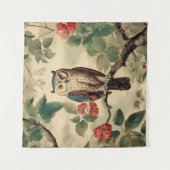 ヴィンテージフクロウ タペストリー (正面)