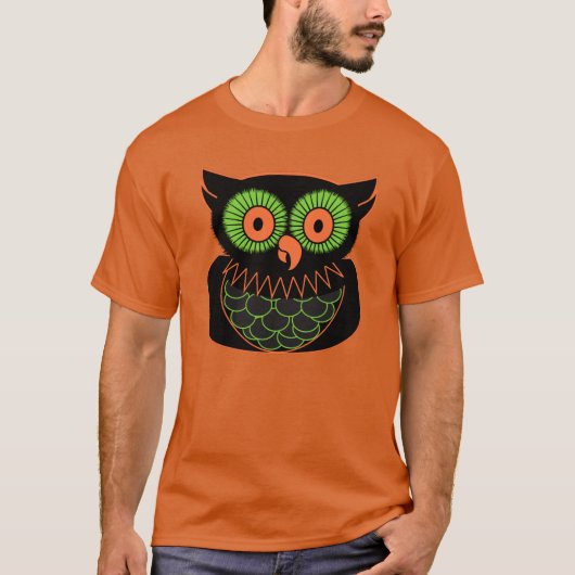 ヴィンテージフクロウ Tシャツ (正面)