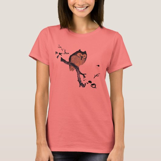 ヴィンテージフクロウ Tシャツ (正面)